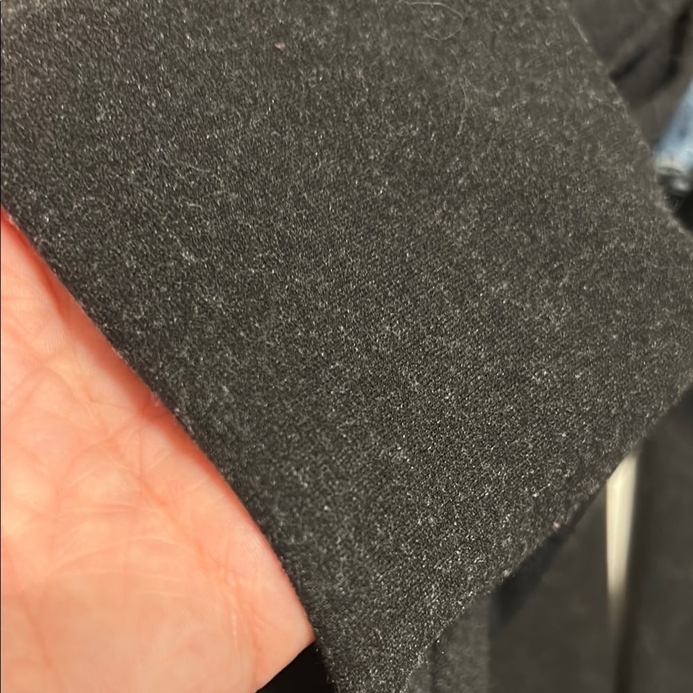 EILEEN FISHER Petite Small Charcoal Gray Knit Legging Pants Stretch Pull-On - Picture 7 of 7